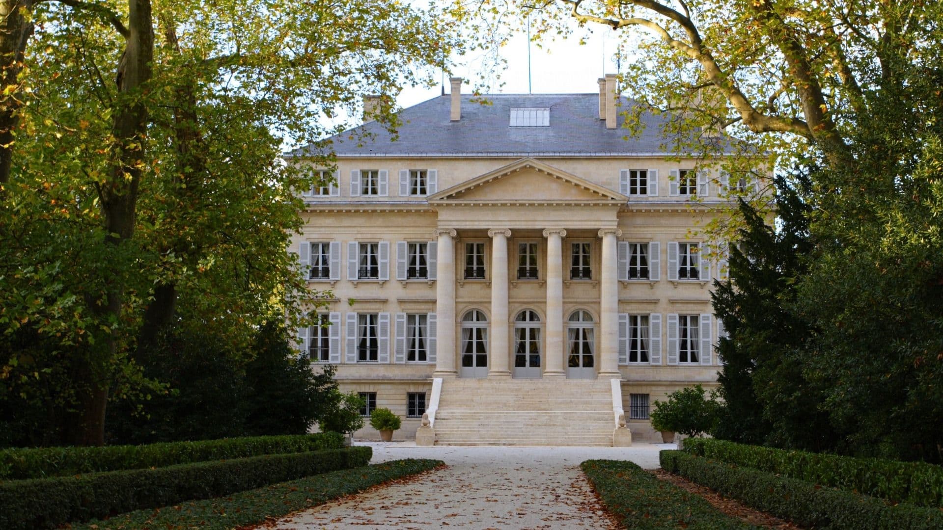 chateau margaux in the margaux region of bordeaux france