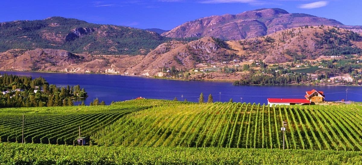 okanagan valley of canada wine region