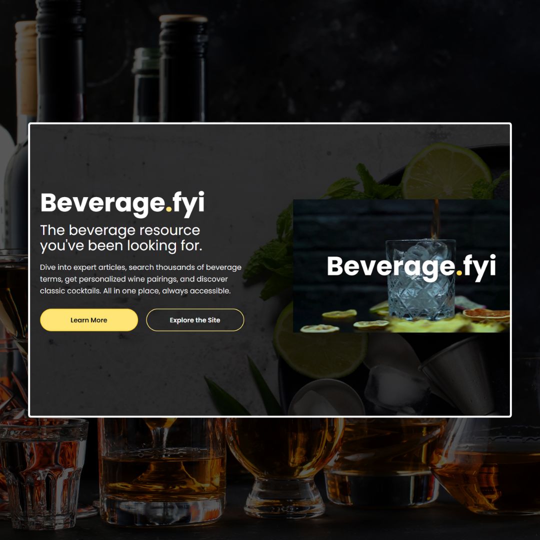 Beverage.fyi website